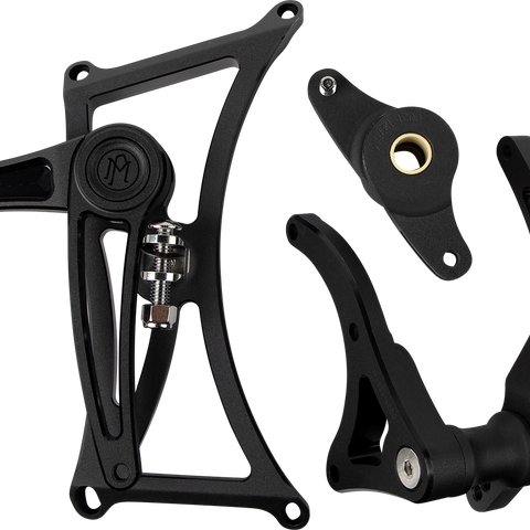 PERFORMANCE MACHINE (PM) Mid Control - Black - Touring 0035-1179M-SMB - Team Dream Rides