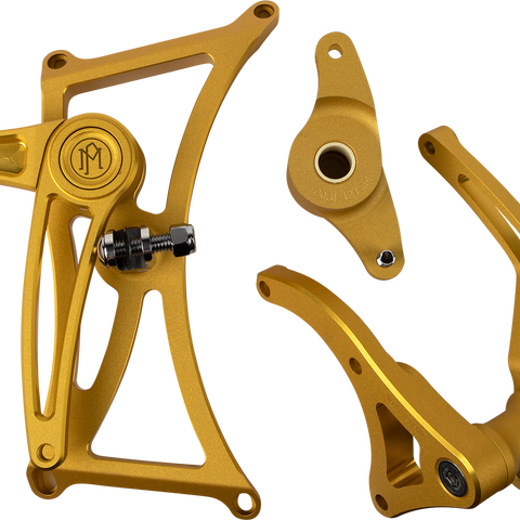 PERFORMANCE MACHINE (PM) Mid Control - Gold - Touring 0035-1179M-SMG - Team Dream Rides