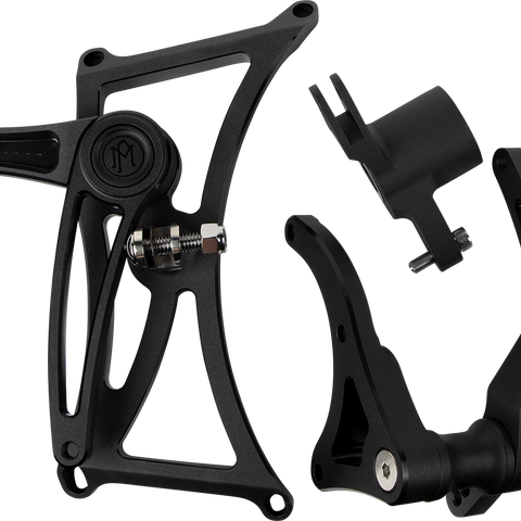 PERFORMANCE MACHINE (PM) Mid Control - Black - Touring 0035-1180M-SMB - Team Dream Rides