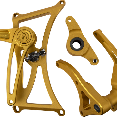 PERFORMANCE MACHINE (PM) Mid Control - Gold - Touring 0035-1180M-SMG - Team Dream Rides