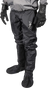 THRASHIN SUPPLY CO. Mission Rain Pants - Black - Small/Medium, Model TMJ-08-08