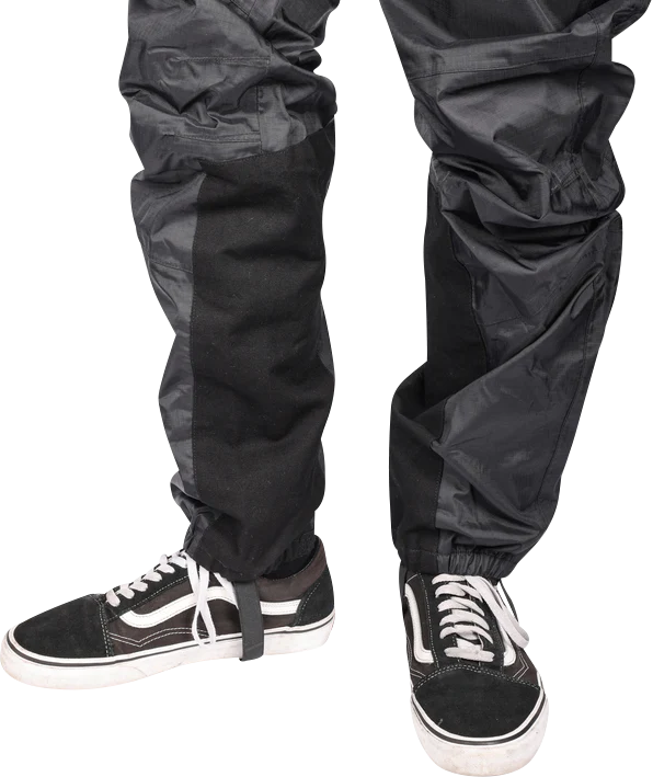 THRASHIN SUPPLY CO. Mission Rain Pants - Black - Small/Medium, Model TMJ-08-08