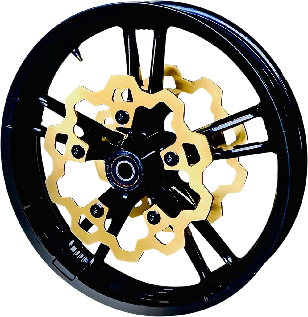 LYNDALL RACING BRAKES LLC Rotor with Gas Slots - Prodigy/Enforcer - Gold - 11.8" 3-232-2