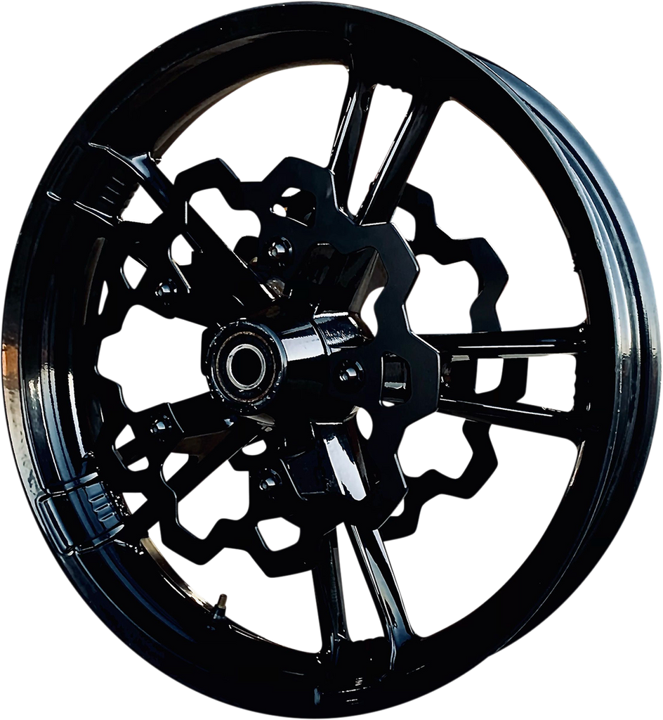 LYNDALL RACING BRAKES LLC Rotor with Gas Slots - Prodigy/Enforcer - Black - 11.8" 3-231-2