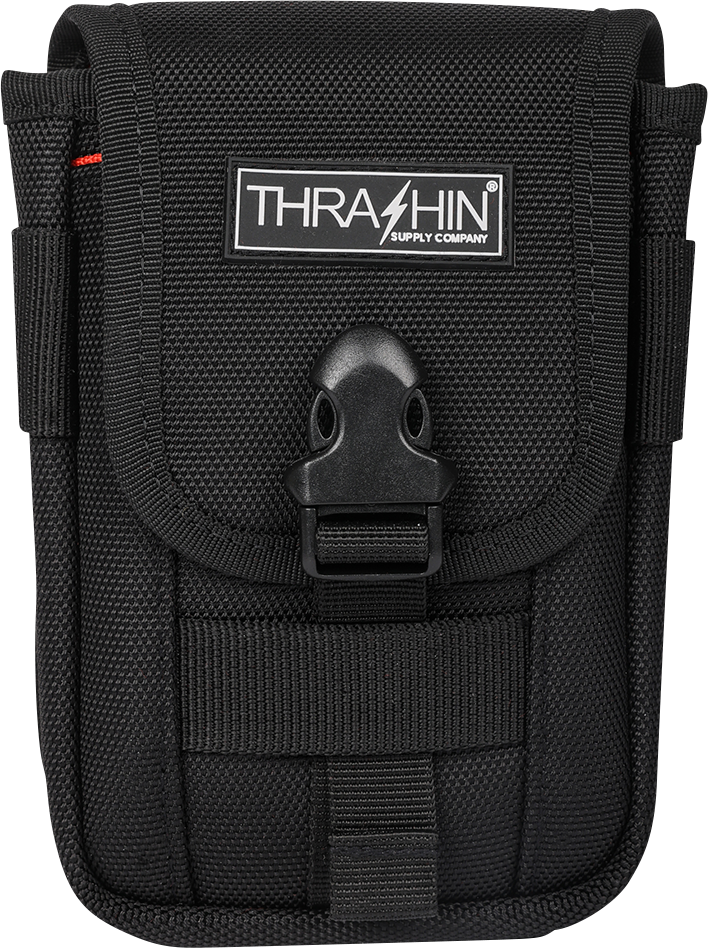 THRASHIN SUPPLY CO. Multi-Use Pouch TSB-0014 with Durable 1680D Ballistic Nylon and Molle Webbing