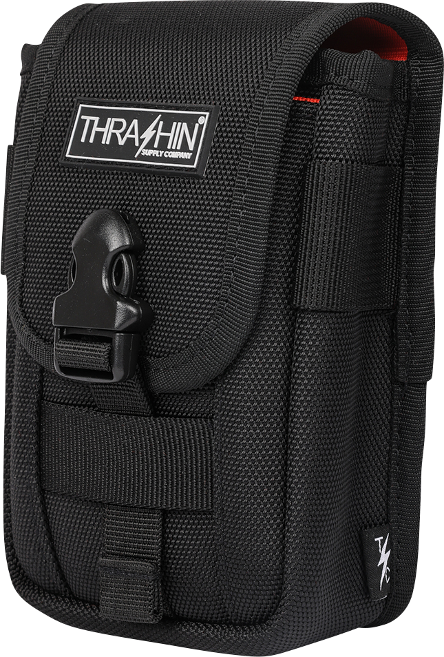 THRASHIN SUPPLY CO. Multi-Use Pouch TSB-0014 with Durable 1680D Ballistic Nylon and Molle Webbing