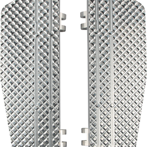 LA CHOPPERS County Line Billet Floorboards - Raw - FL LA-P101-00 - Team Dream Rides