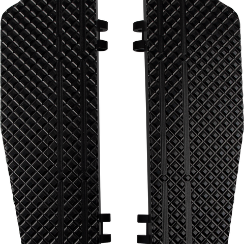 LA CHOPPERS County Line Billet Floorboards - Black - FL LA-P101-00B - Team Dream Rides