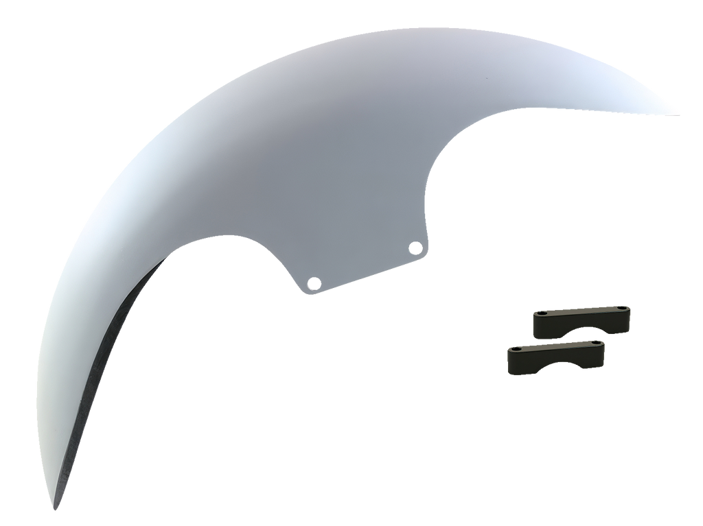 PAUL YAFFE BAGGER NATION Cafe Front Fender - 19" - Black Spacers PYO:CAFE-19-13E-B-C - Team Dream Rides