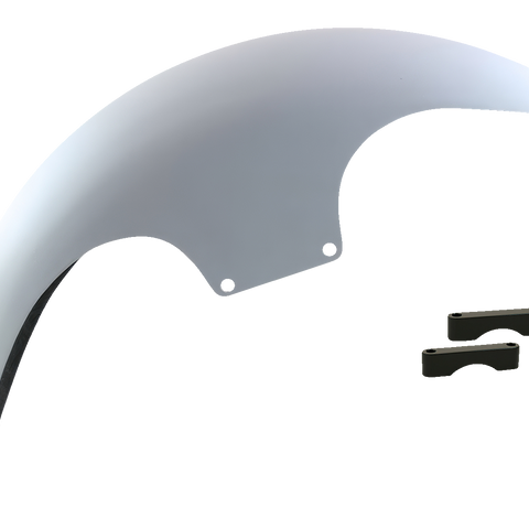 PAUL YAFFE BAGGER NATION Cafe Front Fender - 19