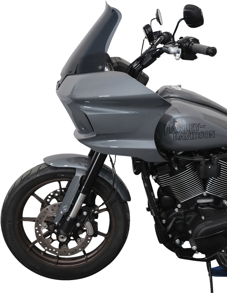 Klock Werks Flare Windshield for FXLRST, Dark Smoke - KWW-02-0611-DS