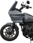 Klock Werks Flare Windshield for FXLRST, Dark Smoke - KWW-02-0611-DS