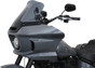 Klock Werks Flare Windshield for FXLRST, Dark Smoke - KWW-02-0611-DS