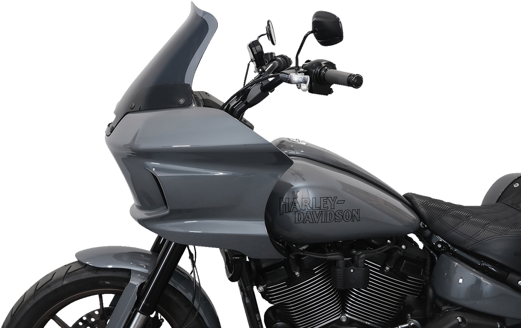 Klock Werks Flare Windshield for FXLRST, Dark Smoke - KWW-02-0611-DS