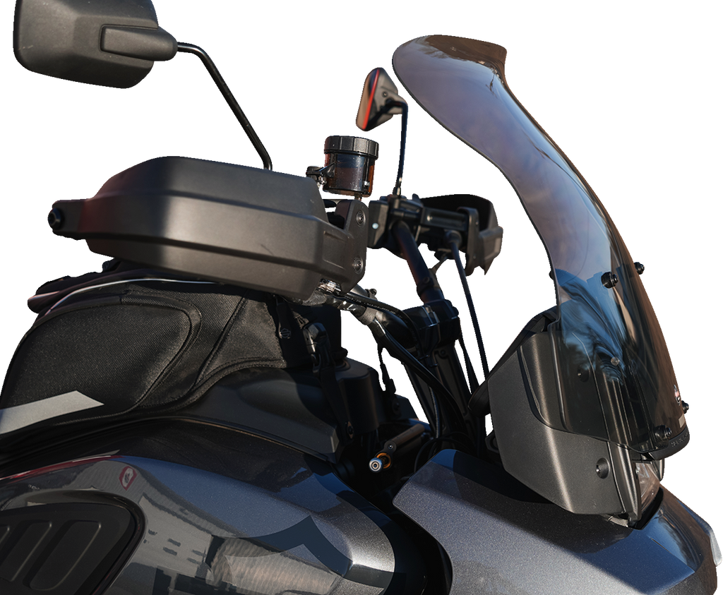 KLOCK WERKS Flare* Windshield - 15-1/2" - Tint - Pan America KWW-03-0001-T - Team Dream Rides