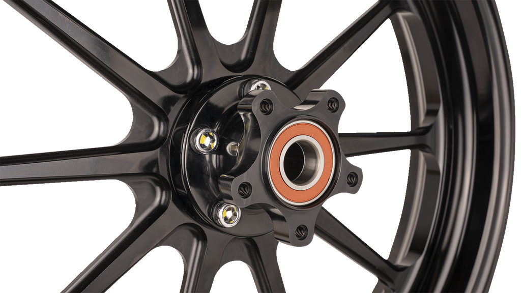 SLYFOX Wheel - Track Pro - Front - Dual Disc/without ABS - Black - 19x3 12027905RSLYAPB - Team Dream Rides