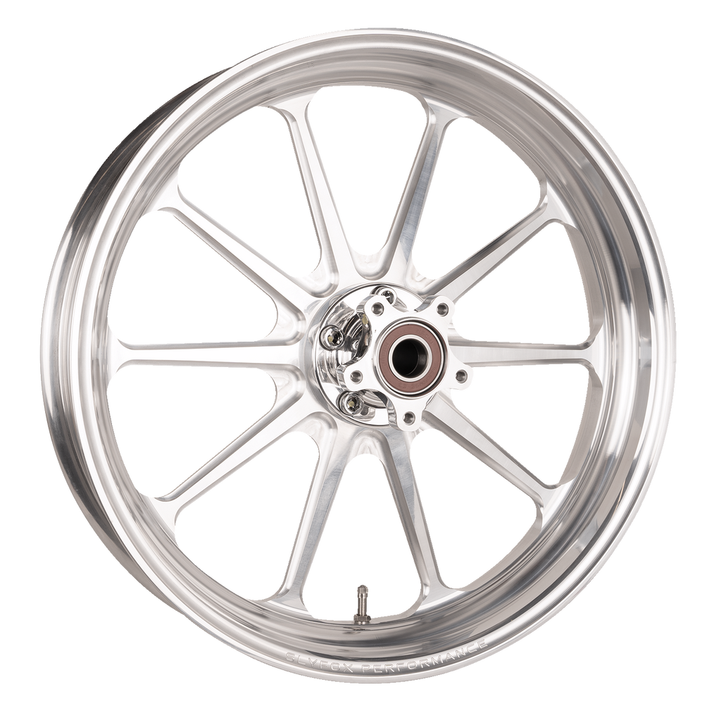 SLYFOX Wheel - Track Pro - Front - Dual Disc/with ABS - Machined - 19x3 12047905RSLYAPM - Team Dream Rides