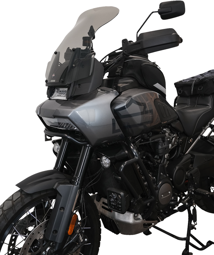 KLOCK WERKS Flare* Windshield - 15-1/2" - Tint - Pan America KWW-03-0001-T - Team Dream Rides