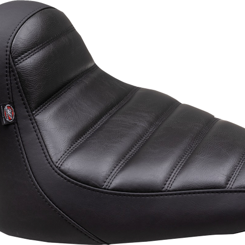 MUSTANG Runaround Seat - Solo - Black - Tuck-n-Roll - Chief '22-'24 88200 - Team Dream Rides