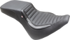 MUSTANG Squareback Seat - Black - Tuck-n-Roll - Breakout '18-'21 76006 - Team Dream Rides