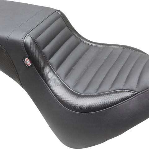 MUSTANG Squareback Seat - Black - Tuck-n-Roll - Breakout '18-'21 76006 - Team Dream Rides