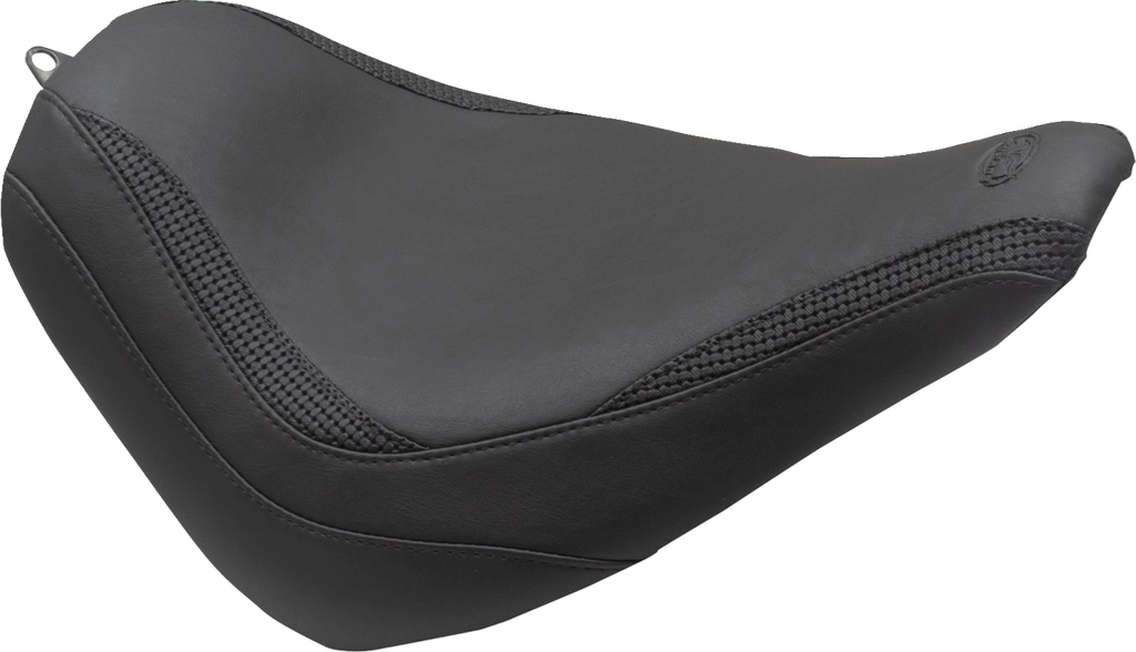 MUSTANG Runaround Seat - Solo - Black - Basketweave - FLSL '18-'21 83071 - Team Dream Rides