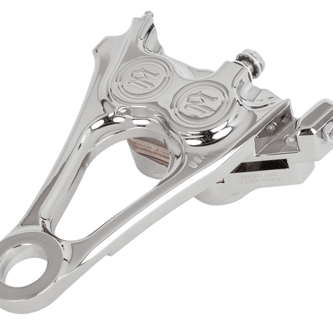 PERFORMANCE MACHINE (PM) Rear Caliper - Chrome 1256-0084-CH - Team Dream Rides