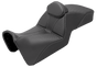 SADDLEMEN Adventure Tour Seat - Low - w/ Backrest - Black - Pan Am '21-'23 821-34-201BR - Team Dream Rides
