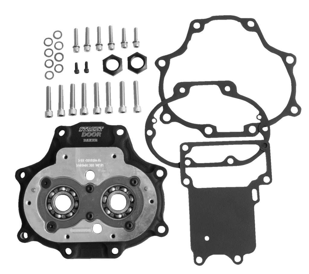 BAKER DRIVETRAIN 48403-6 6-Speed Transmission Door Assembly with Wrinkle Black Finish