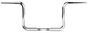 LA CHOPPERS Handlebar - Twin Round - 10" - Chrome LA-7325-10C - Team Dream Rides