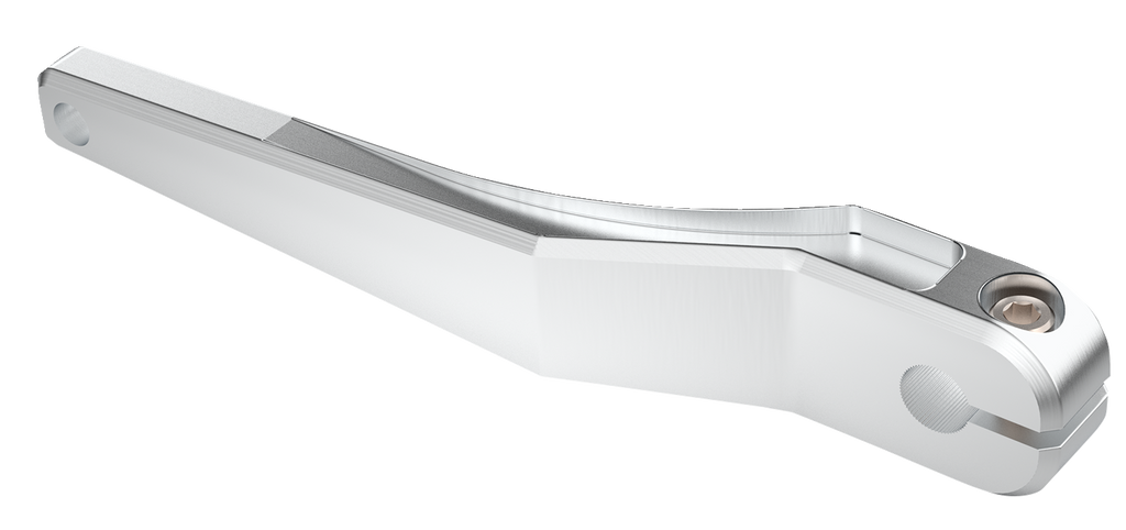 LA CHOPPERS County Line Shifter - Raw Finish for Harley-Davidson FL/FX 1986-2022, Part LA-P102-02