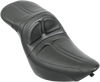 LE PERA Maverick Daddy Long Legs Seat - Black Stitched for FLT/FLHT '97-'01 (Part Number: LN-957DL)