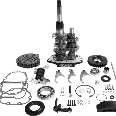 BAKER DRIVETRAIN Direct Drive Gear Set - 6-Speed - Black DD6-411PL-03