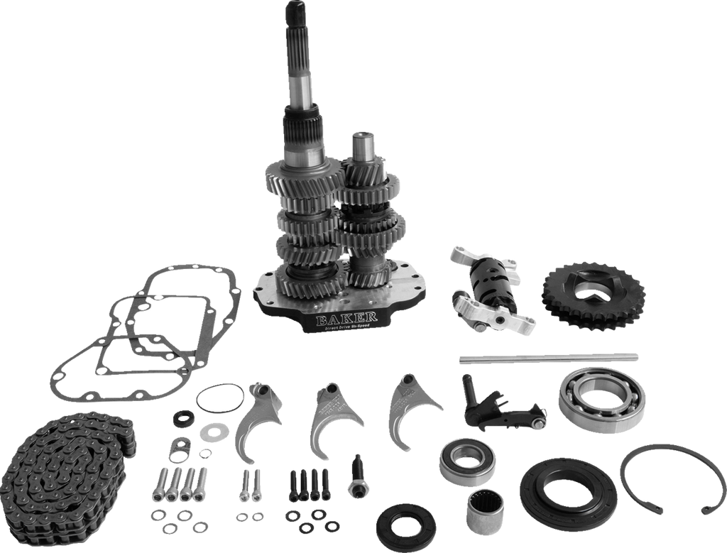 BAKER DRIVETRAIN Direct Drive Gear Set - 6-Speed - Black DD6-411S-03