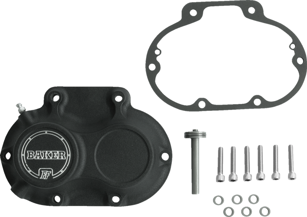 BAKER DRIVETRAIN Function-Formed™ Transmission Side Cover Assembly for M8 Models - Black DD7-10603-A