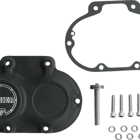 BAKER DRIVETRAIN Function-Formed™ Transmission Side Cover Assembly for M8 Models - Black DD7-10603-A