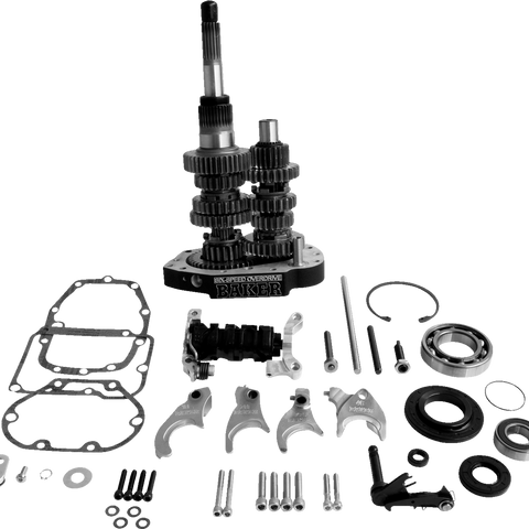 BAKER DRIVETRAIN 6-Speed Gear Set - Black OD6-401-03