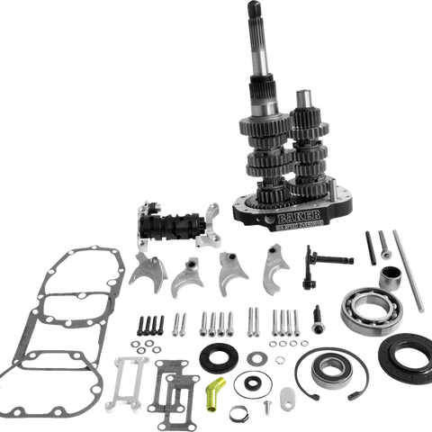BAKER DRIVETRAIN 6-Speed Gear Set - Black OD6-404P2-03