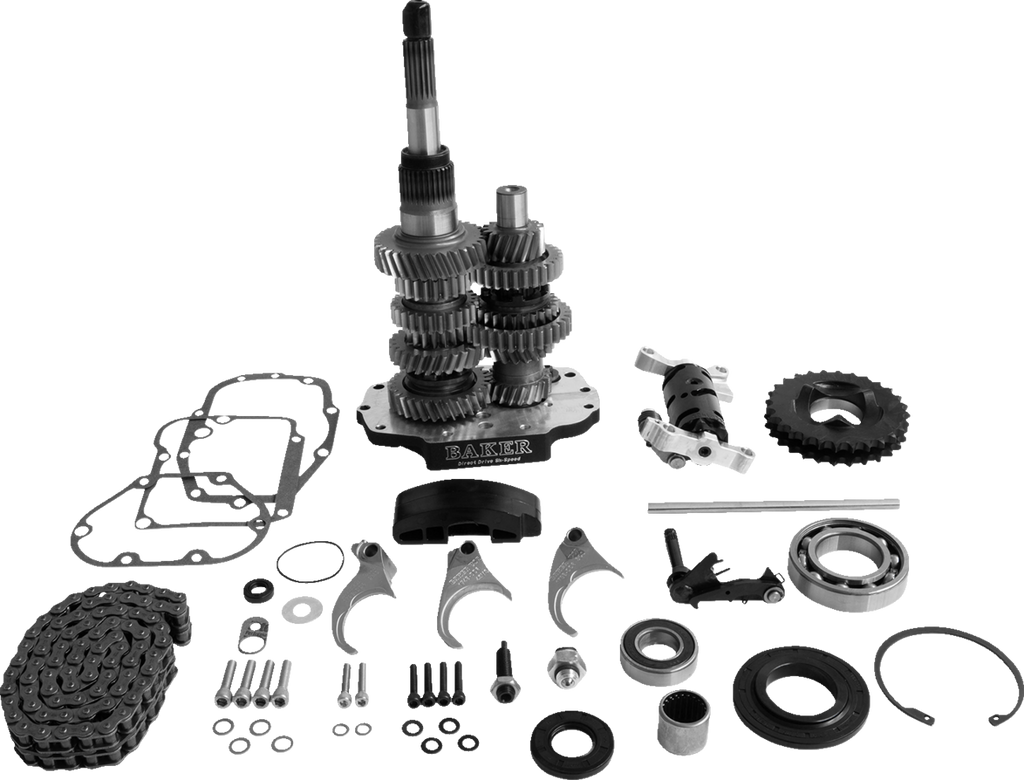 BAKER DRIVETRAIN Direct Drive Gear Set - 6-Speed - Black DD6-411P-03