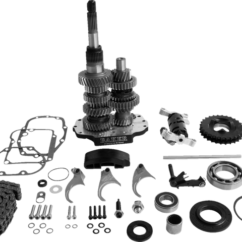 BAKER DRIVETRAIN Direct Drive Gear Set - 6-Speed - Black DD6-411P-03