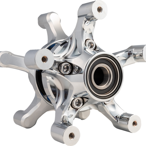 ARLEN NESS Spider Hub - Dual Disc - Front - Chrome 71-661 - Team Dream Rides