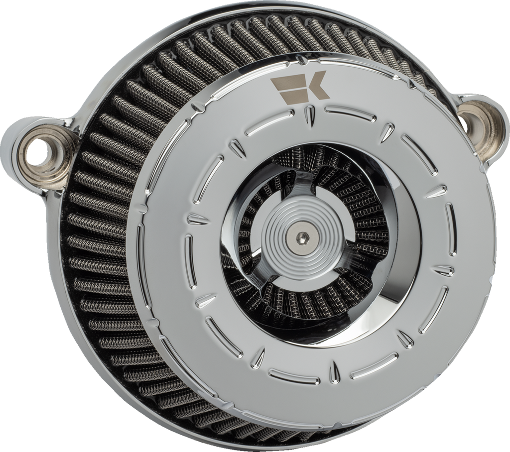 KHROME WERKS Instigator Air Cleaner for Harley Twin Cam - Chrome (Part #250215)