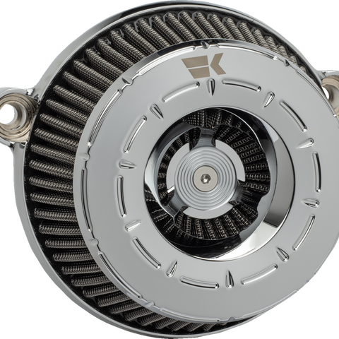 KHROME WERKS Instigator Air Cleaner for Harley Twin Cam - Chrome (Part #250215)
