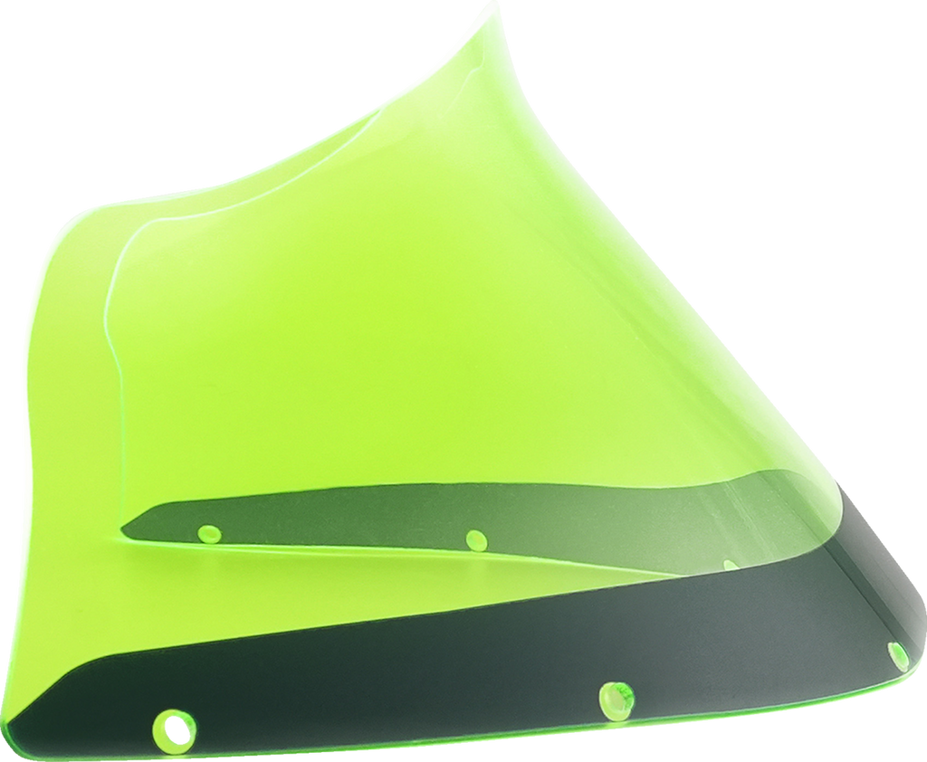 KLOCK WERKS Ice Flare Windshield for FXRP Fairings, Green Ice, KWW-02-0610