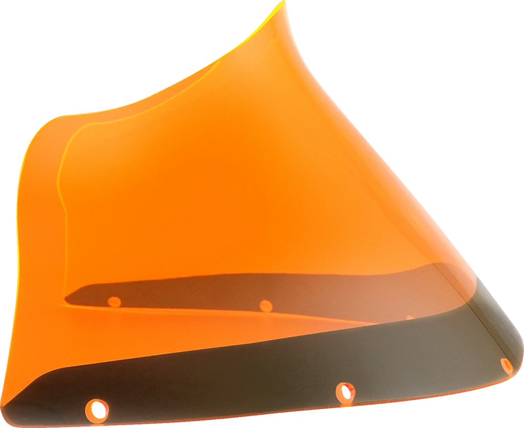 Klock Werks Ice Flare Windshield in Orange Ice for FXRP Fairings, KWW-02-0608