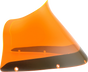 Klock Werks Ice Flare Windshield in Orange Ice for FXRP Fairings, KWW-02-0608