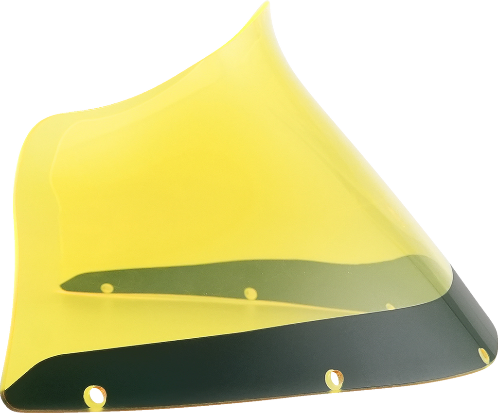 KLOCK WERKS Ice Flare® Windshield - 9" - Yellow Ice - FXRP Fairing KWW-02-0609