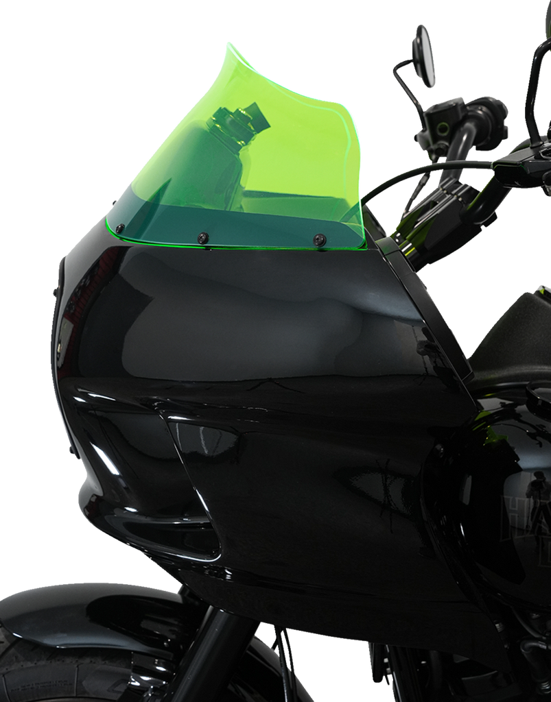 KLOCK WERKS Ice Flare Windshield for FXRP Fairings, Green Ice, KWW-02-0610
