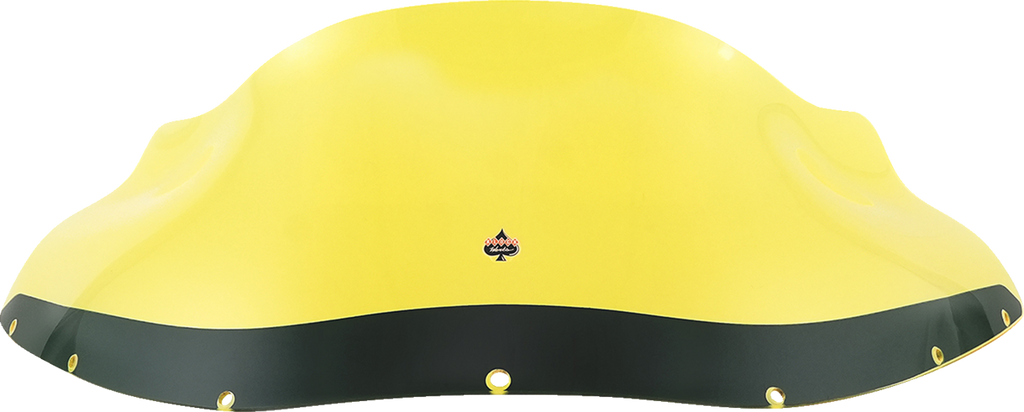 KLOCK WERKS Ice Flare® Windshield - 9" - Yellow Ice - FXRP Fairing KWW-02-0609