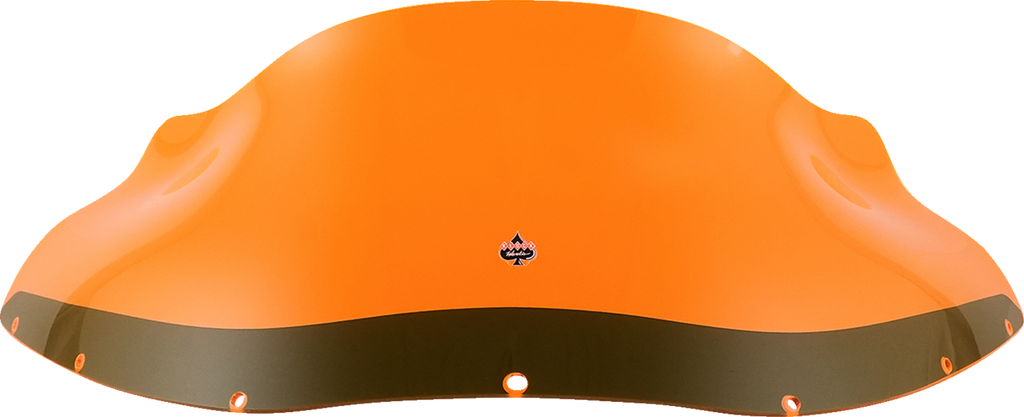 Klock Werks Ice Flare Windshield in Orange Ice for FXRP Fairings, KWW-02-0608